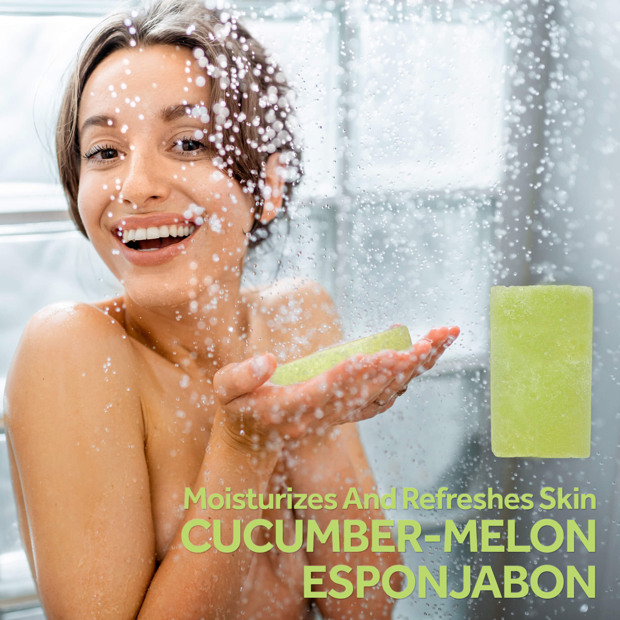 EsponJabon Cucumber with Melon, Moisturizer by T.Taio