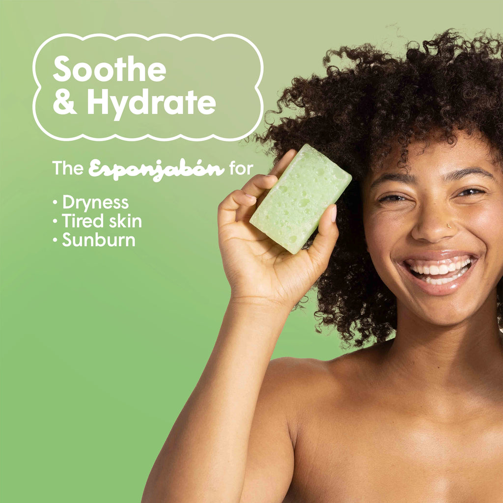 Esponjabon Aloe Vera - Moisturizing Effect