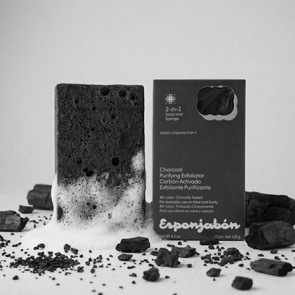 EsponJabon Charcoal, Purifying Effect