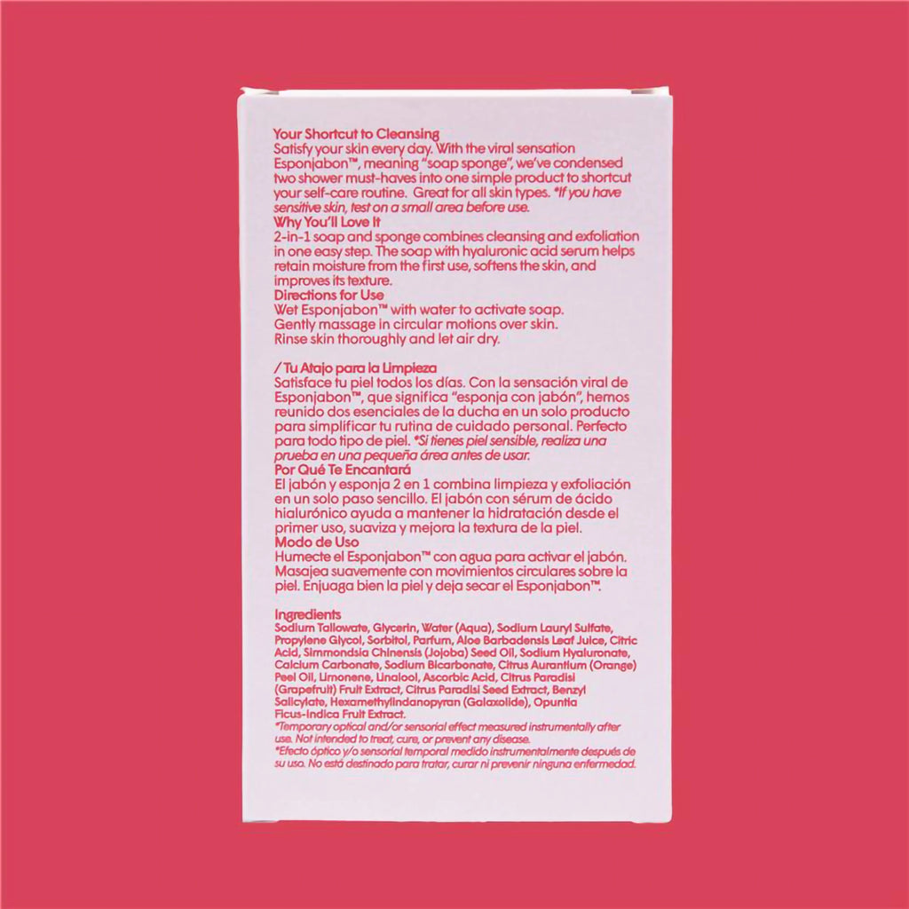 EsponJabon Hyaluronic Acid, Hydrate + Plump