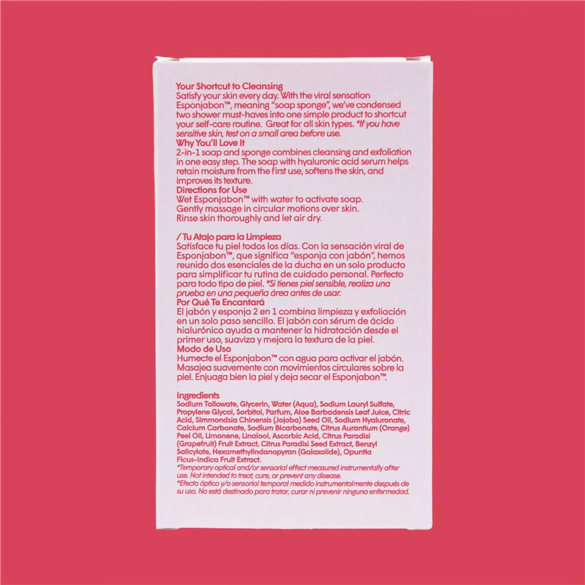 EsponJabon Hyaluronic Acid, Hydrate + Plump