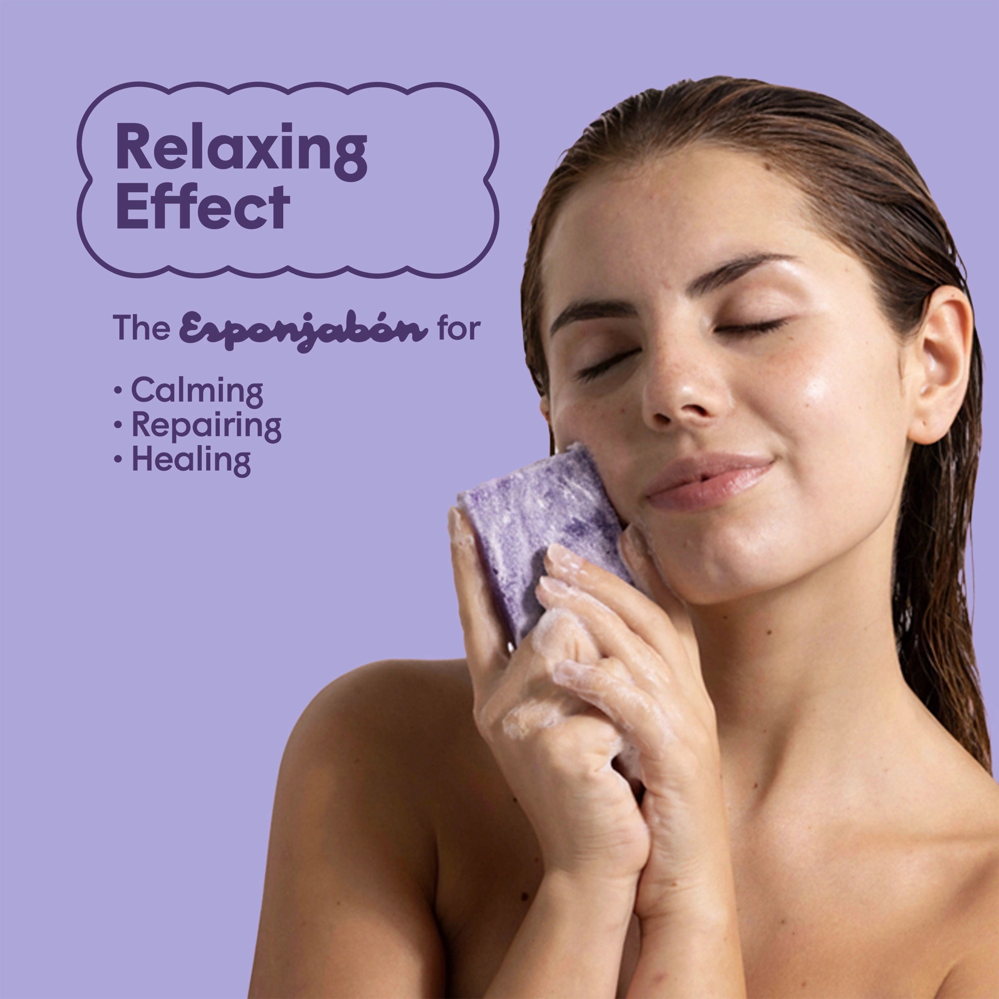 EsponJabon Lavender, Relaxing Effect