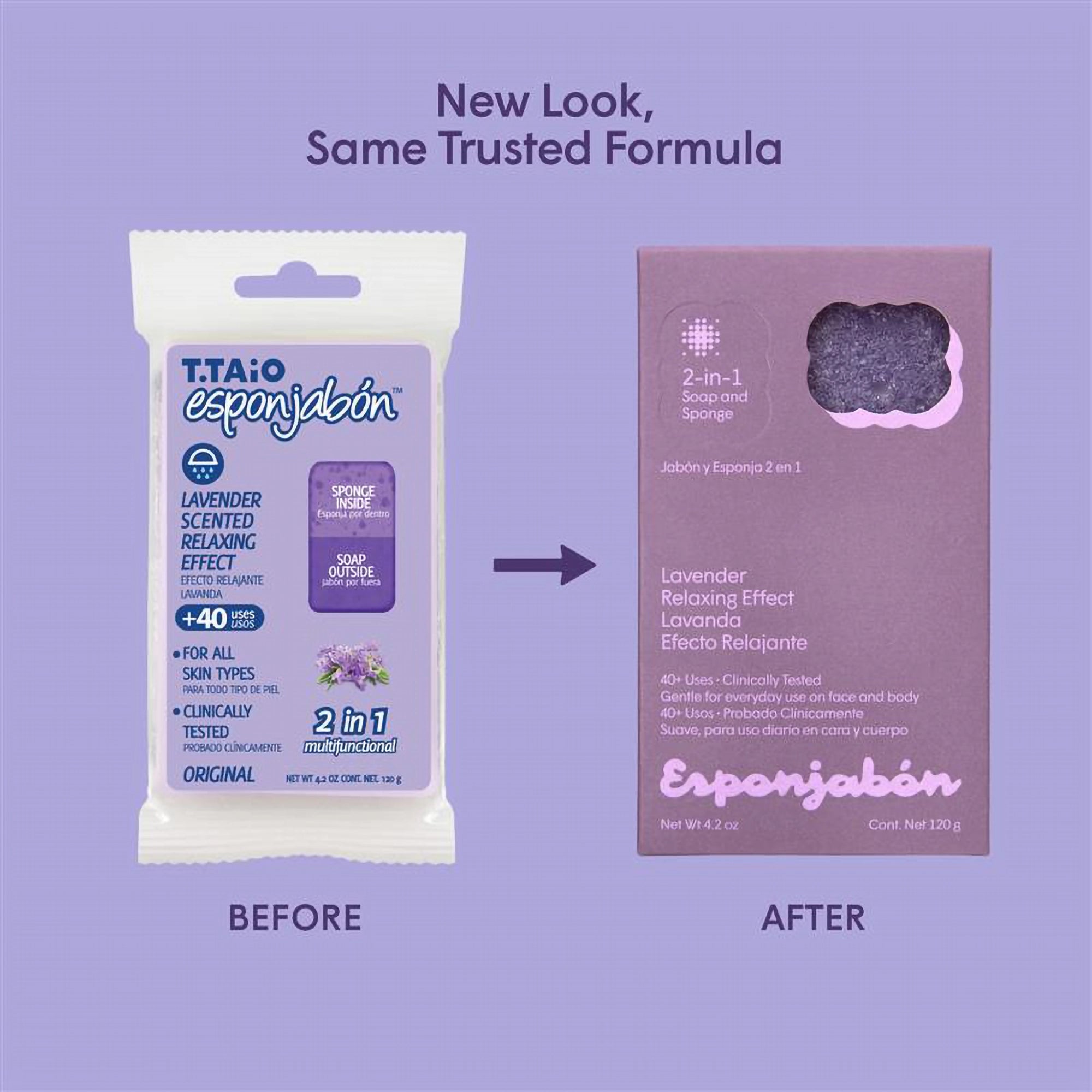 Esponjabon Lavender, Relaxing Effect