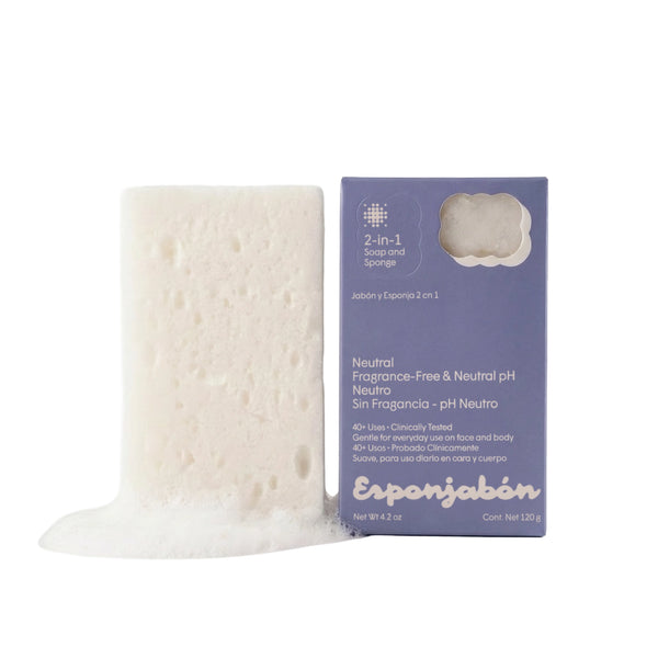 Esponjabon Neutral Fragrance, Free + Neutral pH Neutro