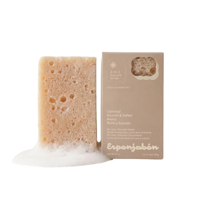EsponJabon Oatmeal - Exfoliating Effect