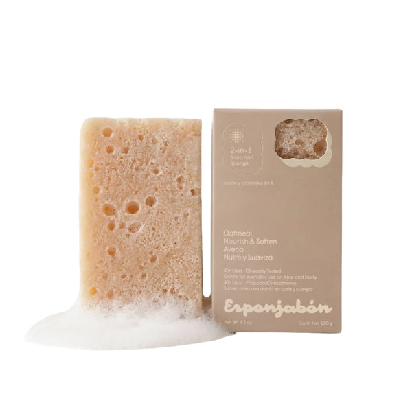 Esponjabon Oatmeal - Exfoliating Effect