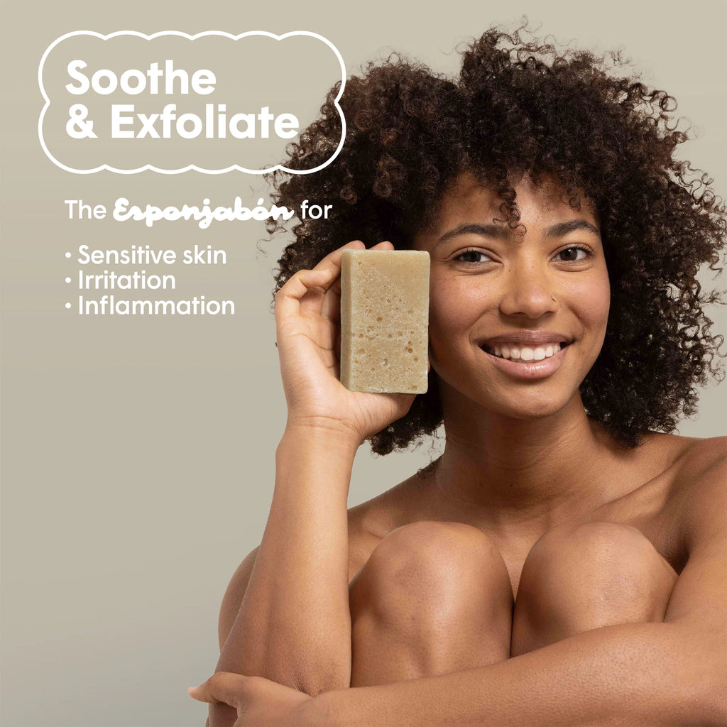 EsponJabon Oatmeal - Exfoliating Effect