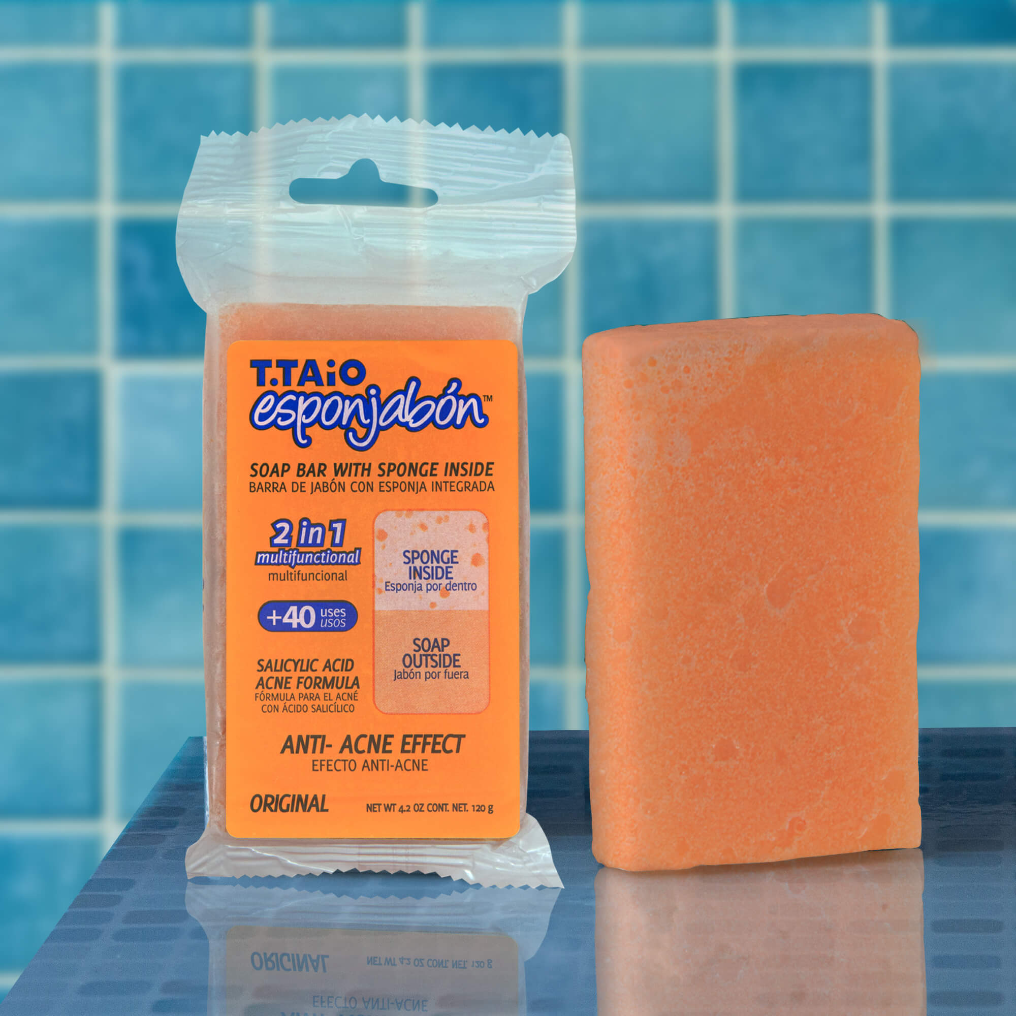 EsponJabon Salicylic Acid, Anti-Acne Effect by T.Taio