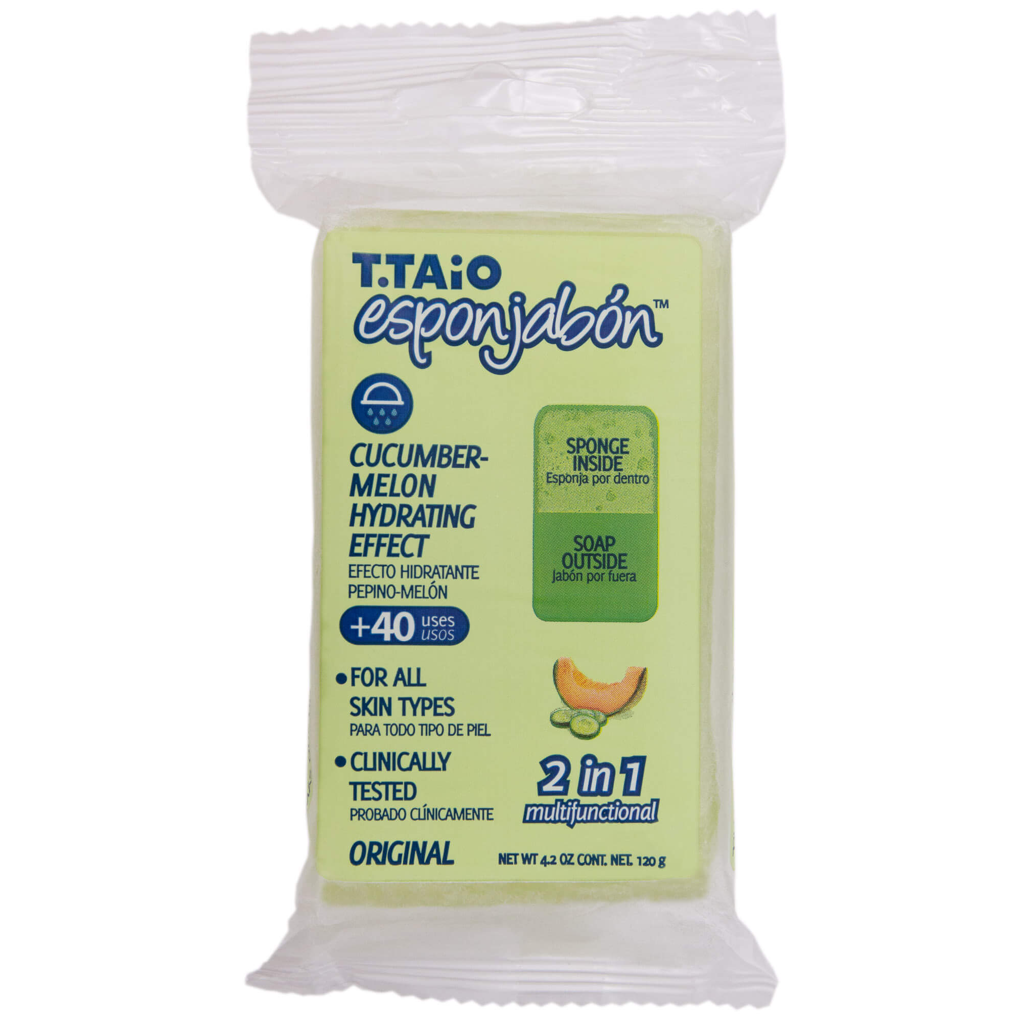 EsponJabon Cucumber with Melon, Moisturizer by T.Taio