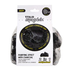 Esponjabon Bath Pouf + Soap Charcoal, Purifying Effect by T.Taio